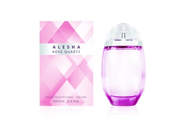 Alesha_Rose Quartz_with box 100ml £24.50_Credit as Nationwide Stockists