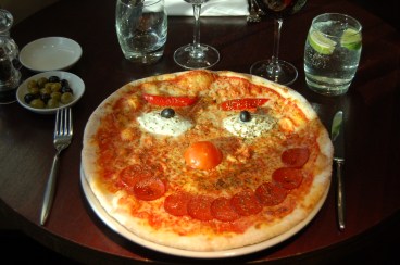 Red Nose Day Pizza! 4