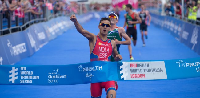 The PruHealth World Triathlon London 2014