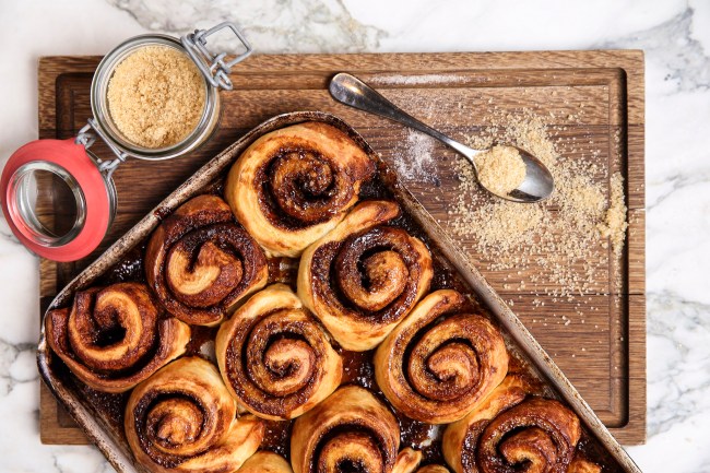 The Larder Cinnamon Rolls
