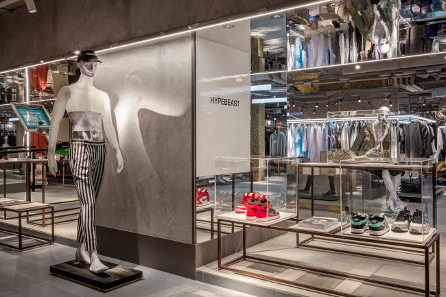 Hypbeast Trainer Exhibition Pop-Up - Project 109 Harvey Nichols