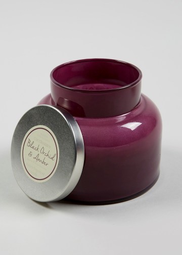 black-orchid-andamber-scented-glass-jar-candle-12cm-x-10cm